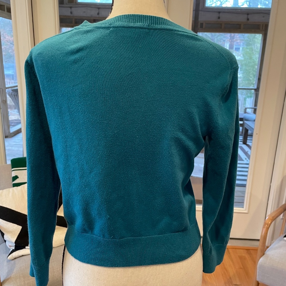 Boden Teal Cardigan XS - Picture 2 of 4